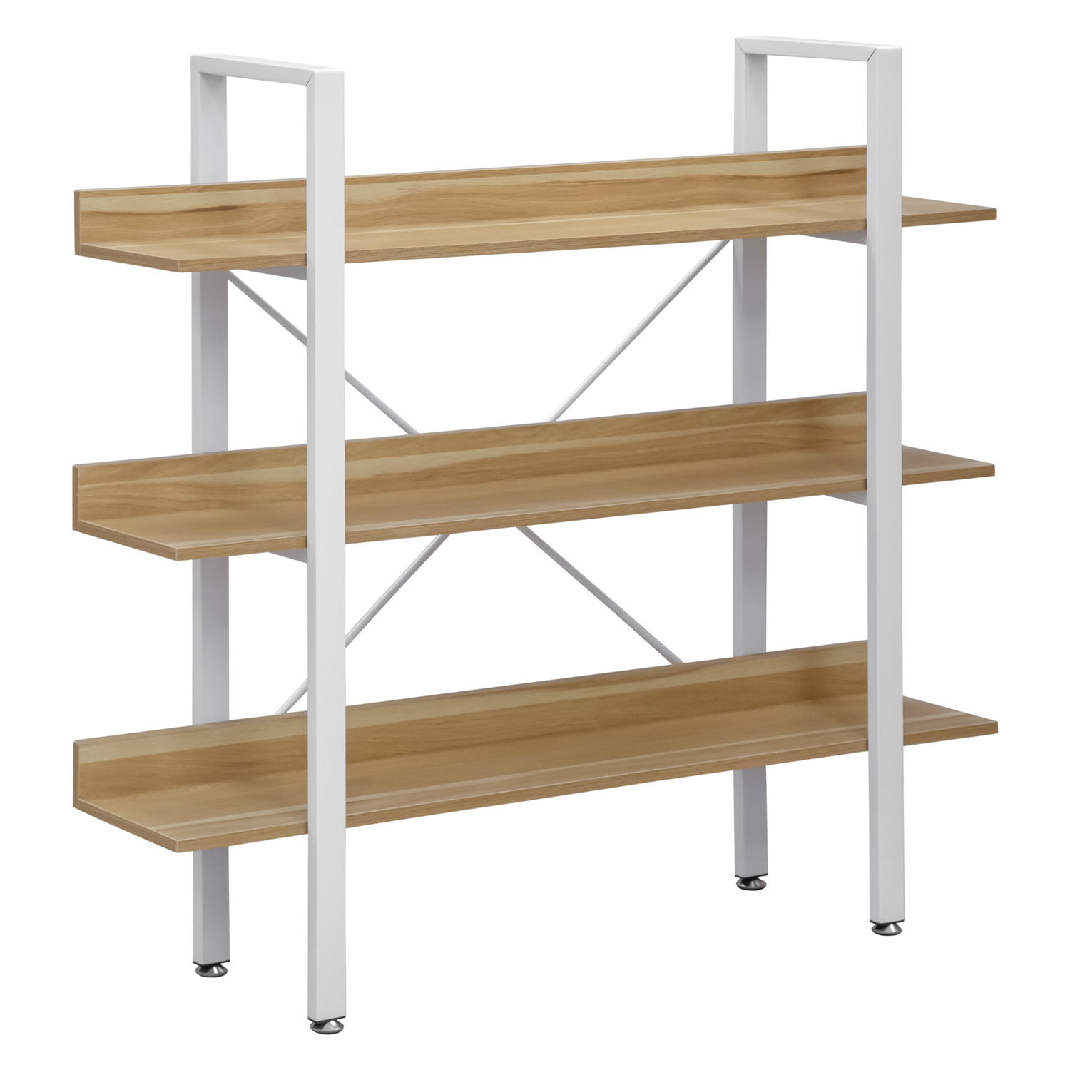 Стеллаж 3 полки (1200х280х1080 мм.) №S-13 (белый) (ВИ)