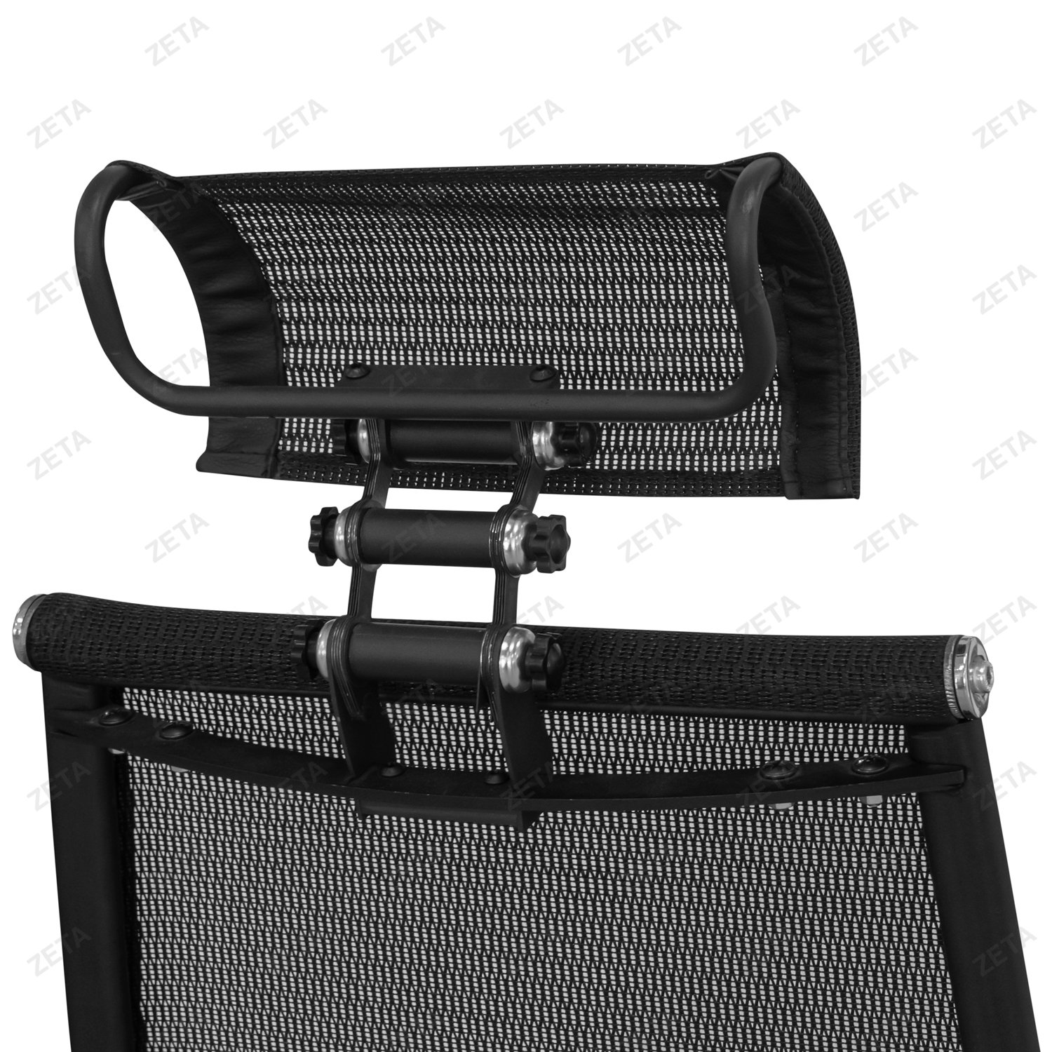 Кресло "Хан" низкое, узкое сиденье c подголовником (металлический каркас) (подлокотники AL-01DFS, крестовина хром)