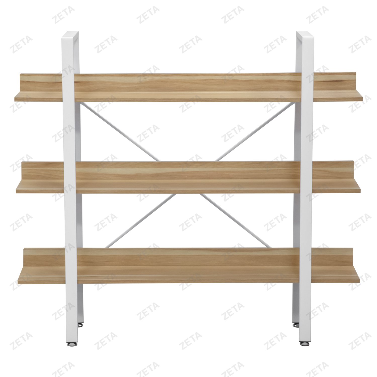 Стеллаж 3 полки (1200х280х1080 мм.) №S-13 (белый) (ВИ)