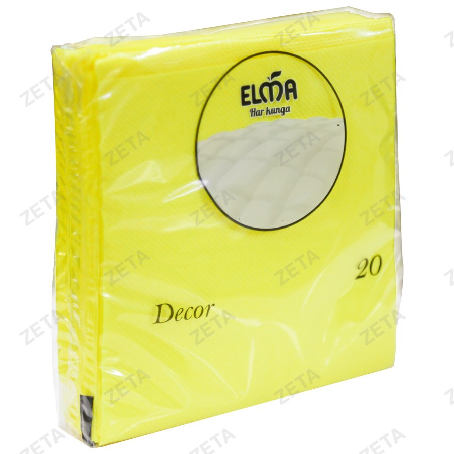 Салфетки 2-слойная 31*31 см 20 шт. Classic Elma (Узб) - изображение 1